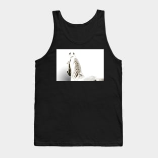 White Arabian Horse Tank Top